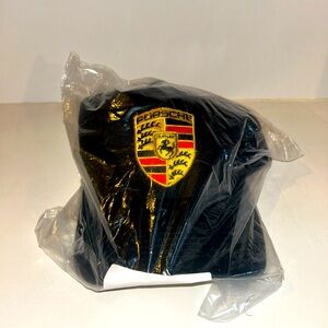 New Porsche logo,cap black hat one size adjustable